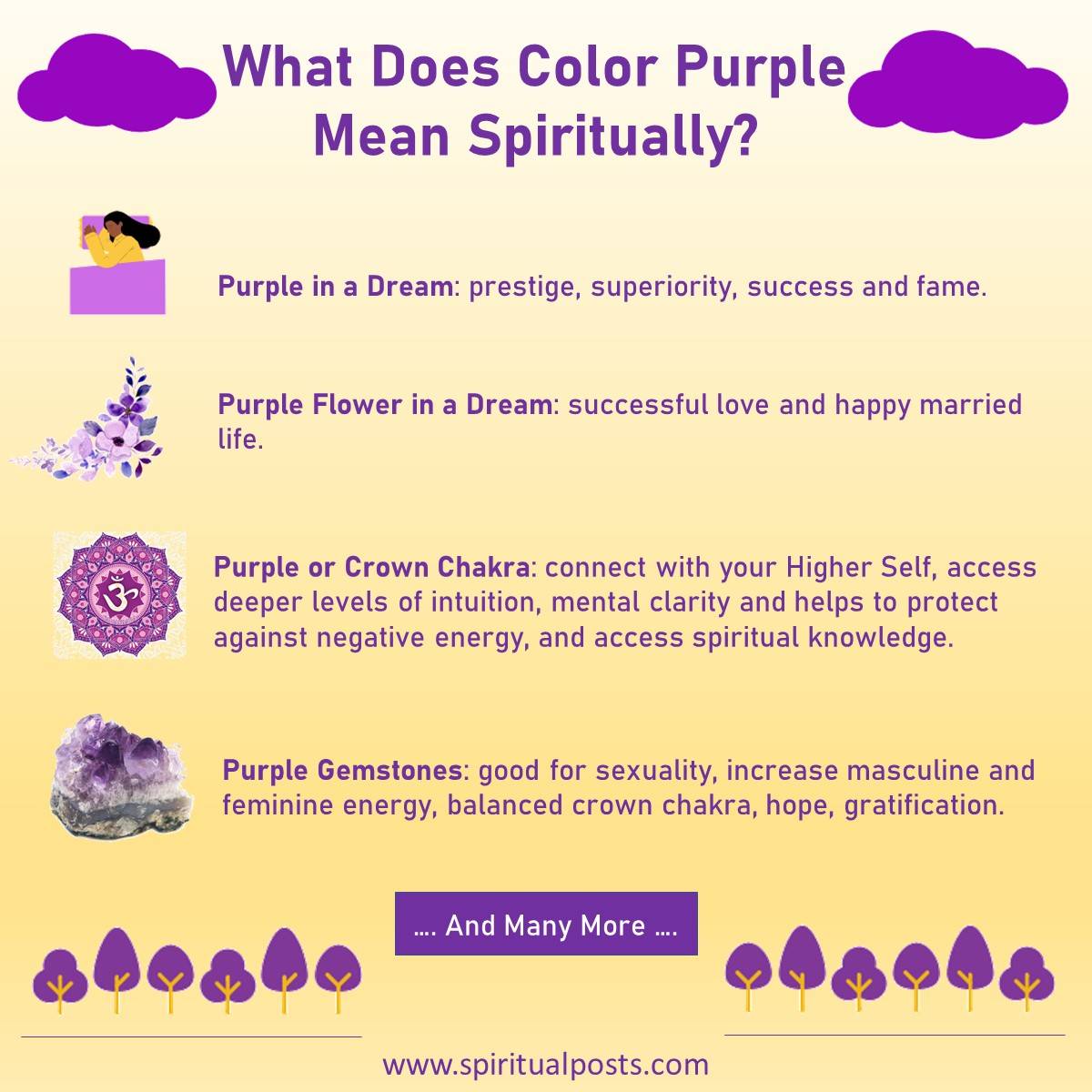 12 Spiritual Meanings of Color Purple, Symbolism & Psychology | Spiritual Posts