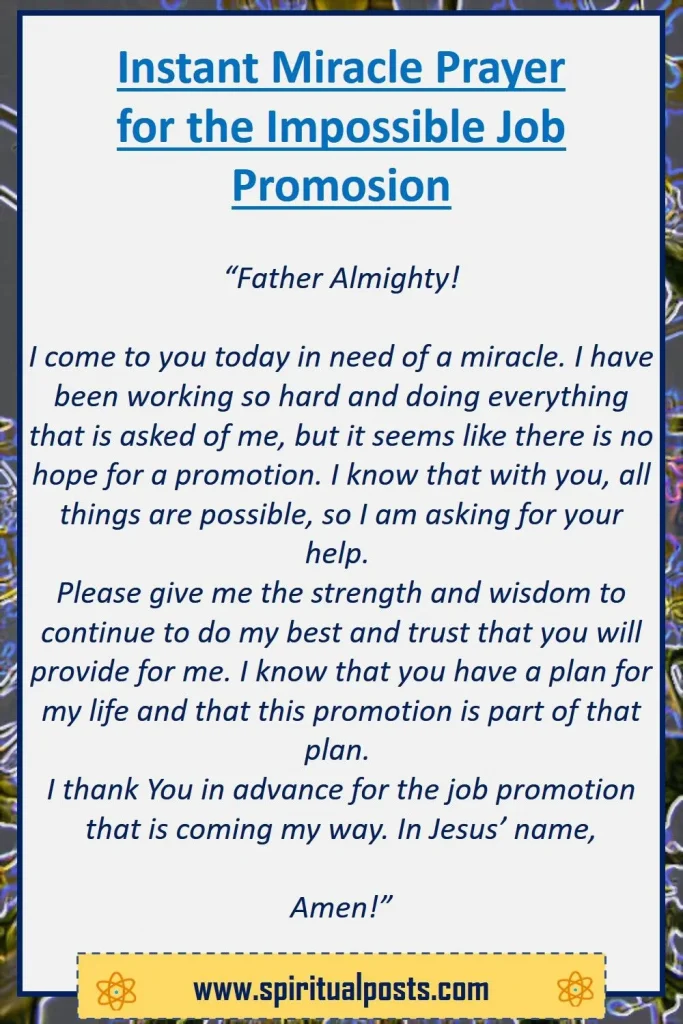 miracle-prayer-for-the-impossible-job-promotion-that-works-immediately