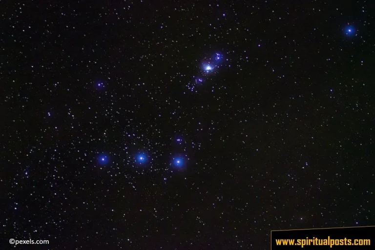 Orion’s Belt Spiritual Meaning (3 Stars in a Row)