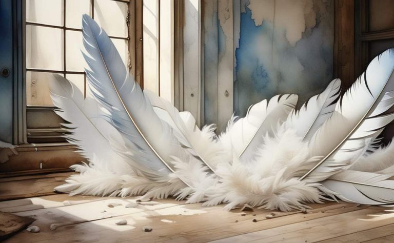 10 Spiritual Meanings & Symbolism of Finding a White Feather