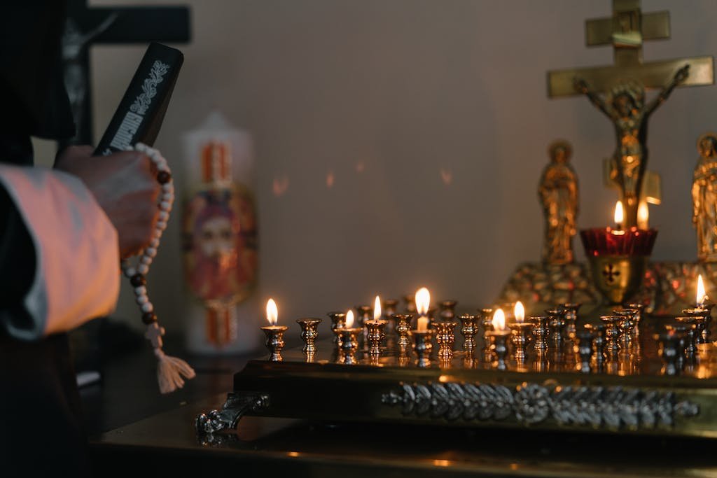 Free stock photo of adult, altar, believer