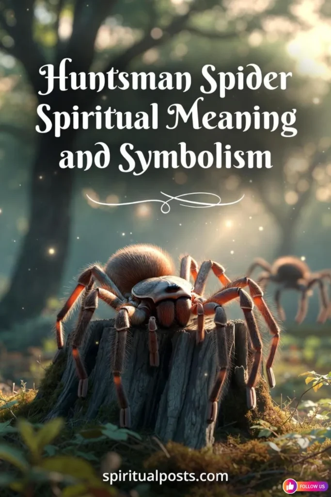 huntsman-spider-spiritual-meaning-symbolism