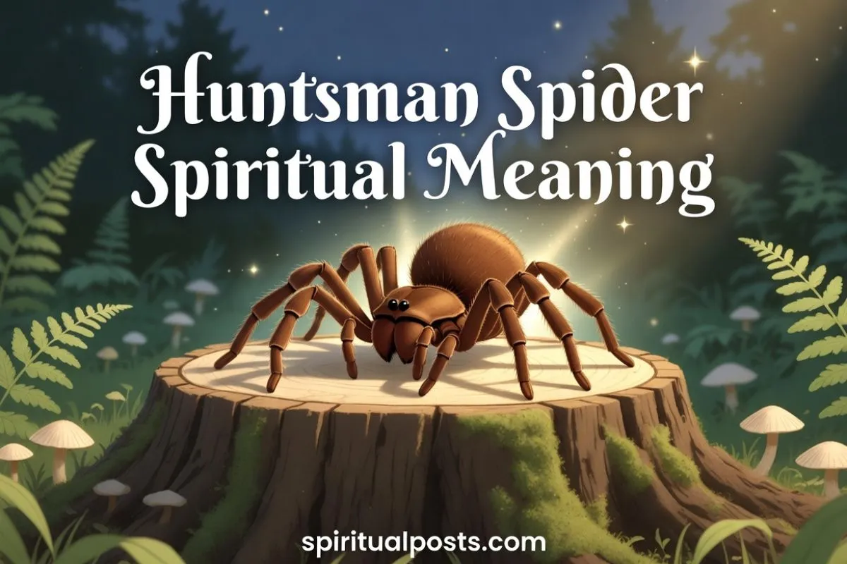 what-does-a-huntsman-spider-symbolize-spiritually